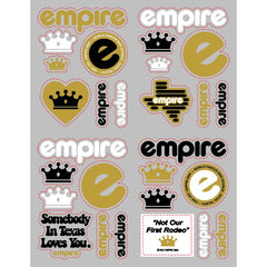 Empire BMX Sticker sheet