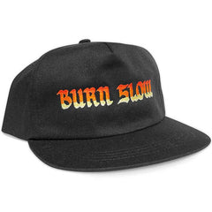 Burn Slow Entertainment Long Logo 5 panel hat