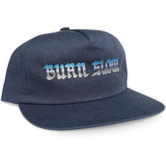 Burn Slow Entertainment Long Logo 5 panel hat