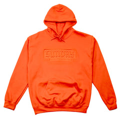 Sunday x Burn Slow hooded sweatshirt - Burnday Embossed