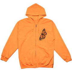 Sunday x Burn Slow hooded zip-up sweatshirt - Solo Flight