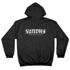 Sunday x Burn Slow hooded zip-up sweatshirt - Solo Flight