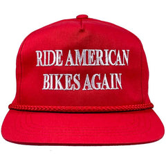 S&M Ride American Bikes Again snapback hat