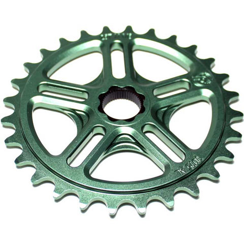 Profile Spline Drive 19mm sprocket - matte dark green