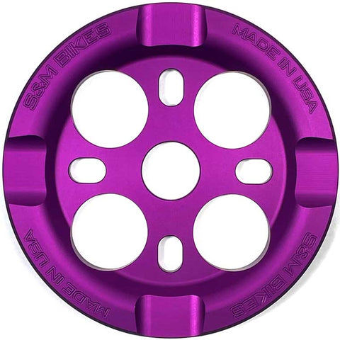 S&M Mid School guard sprocket - matte purple