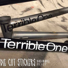 Terrible One Classic die cut sticker